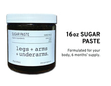 Load image into Gallery viewer, BODY BOX PLUS | DIY Sugaring Box | Free Shipping | 6 Months Hair Free |100% Organic Ingredients | Organic Sugar Wax (Paste) Kit | Skin Care | Free DIY Course