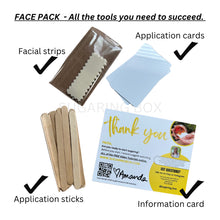 Load image into Gallery viewer, Lips, Chin &amp; Brow DIY Sugaring Box | Free Shipping | 6 Months Hair Free |100% Organic Ingredients | Organic Sugar Wax (Paste) Kit | Skin Care | Free DIY Course
